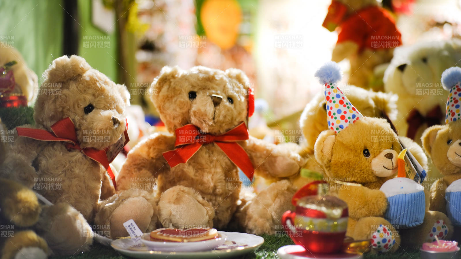 泰迪熊派对图片