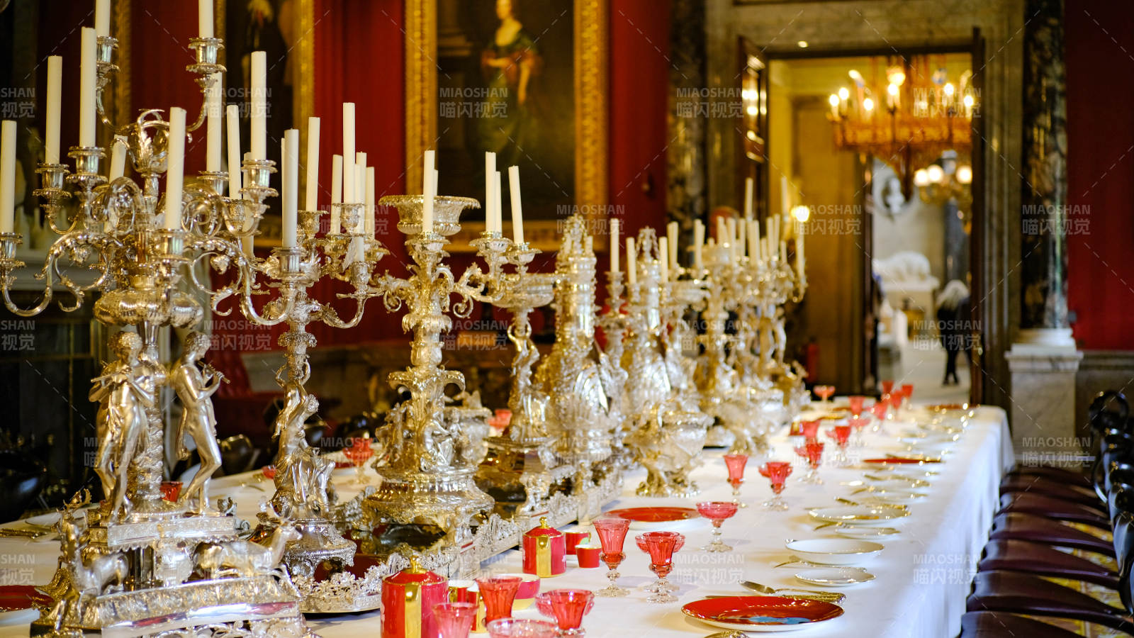 英式奢华宴会布置图片