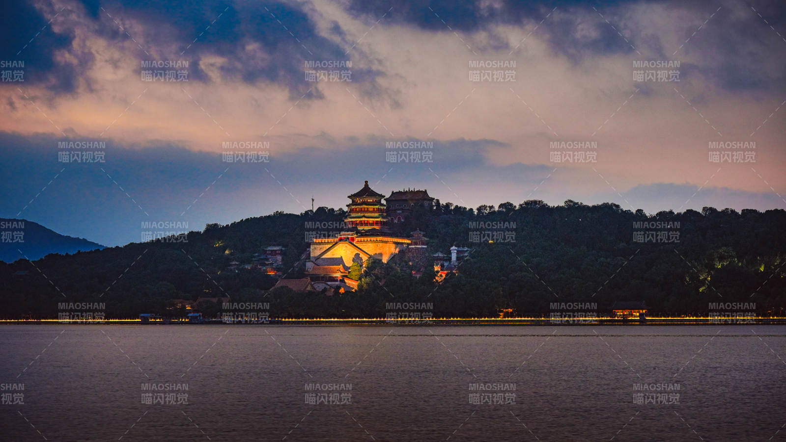 颐和园昆明湖图片