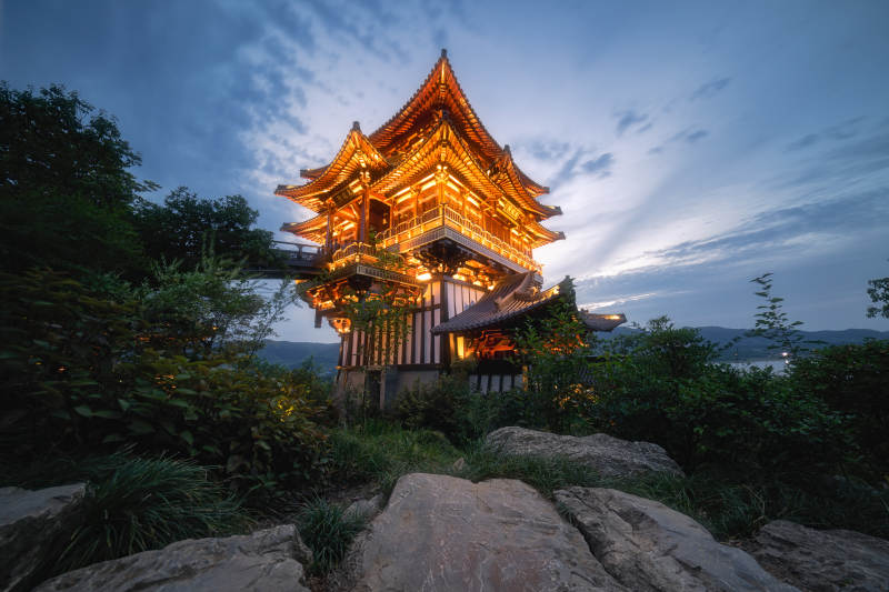 宜兴东坡阁图片