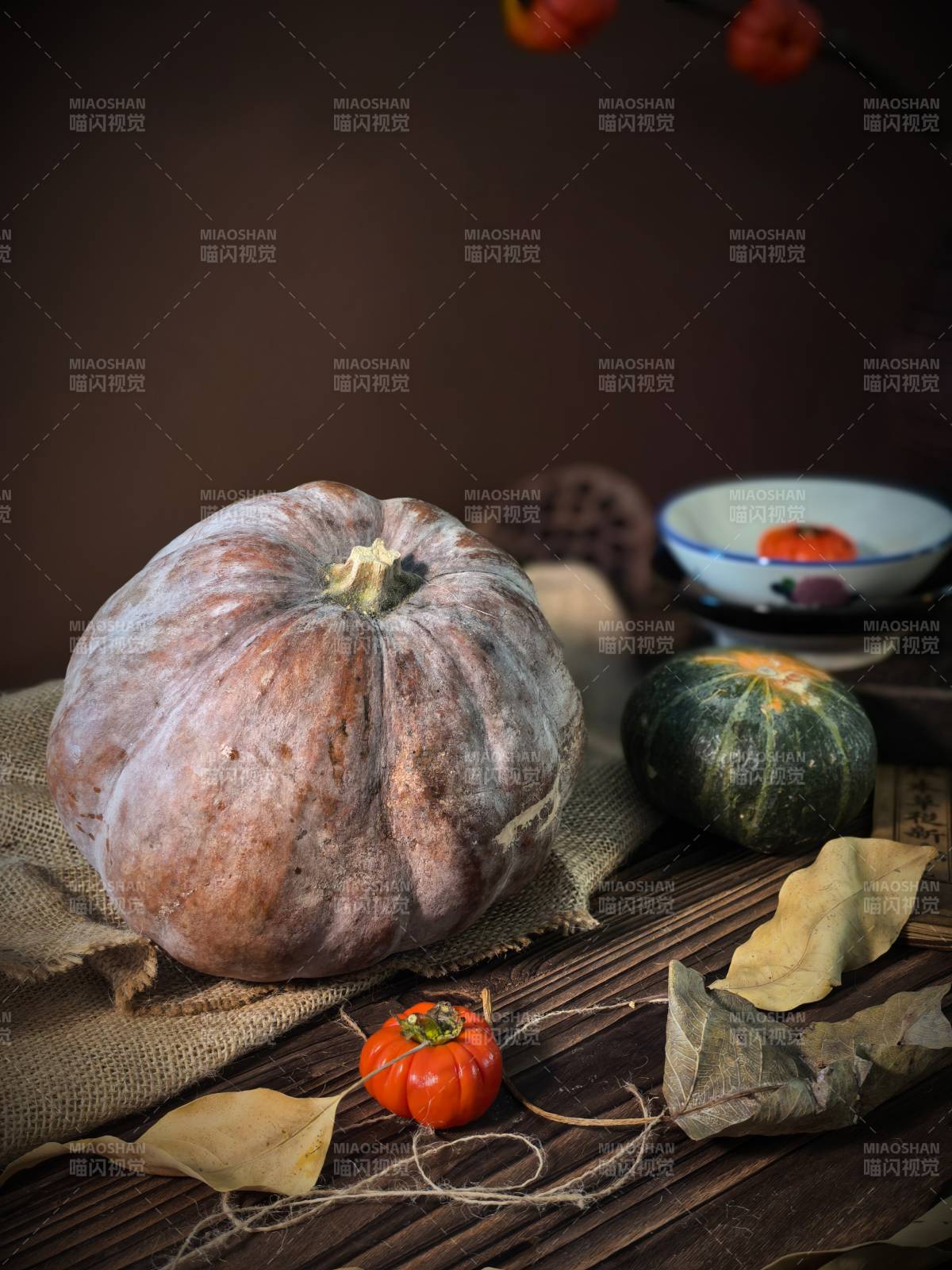 秋日南瓜静物图片