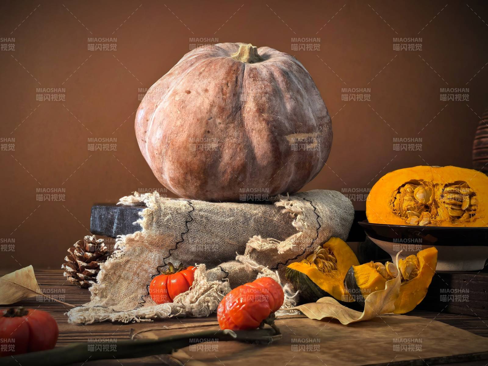 秋日南瓜静物图片