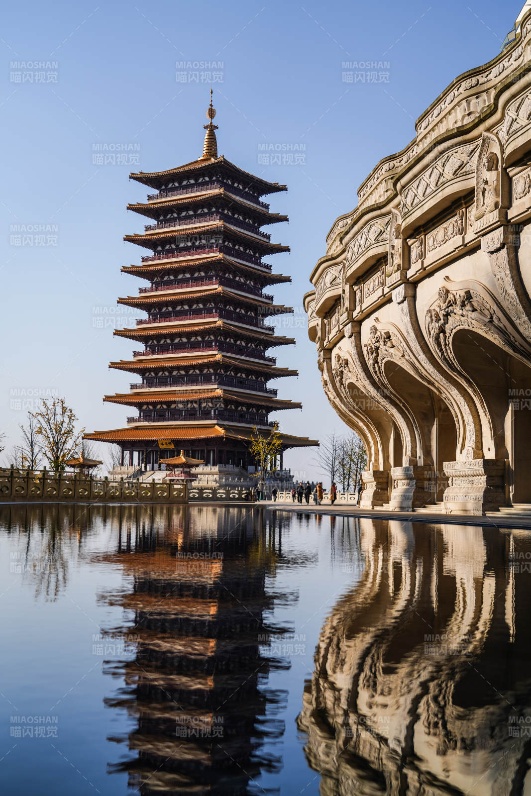 南京牛首山佛顶宫图片