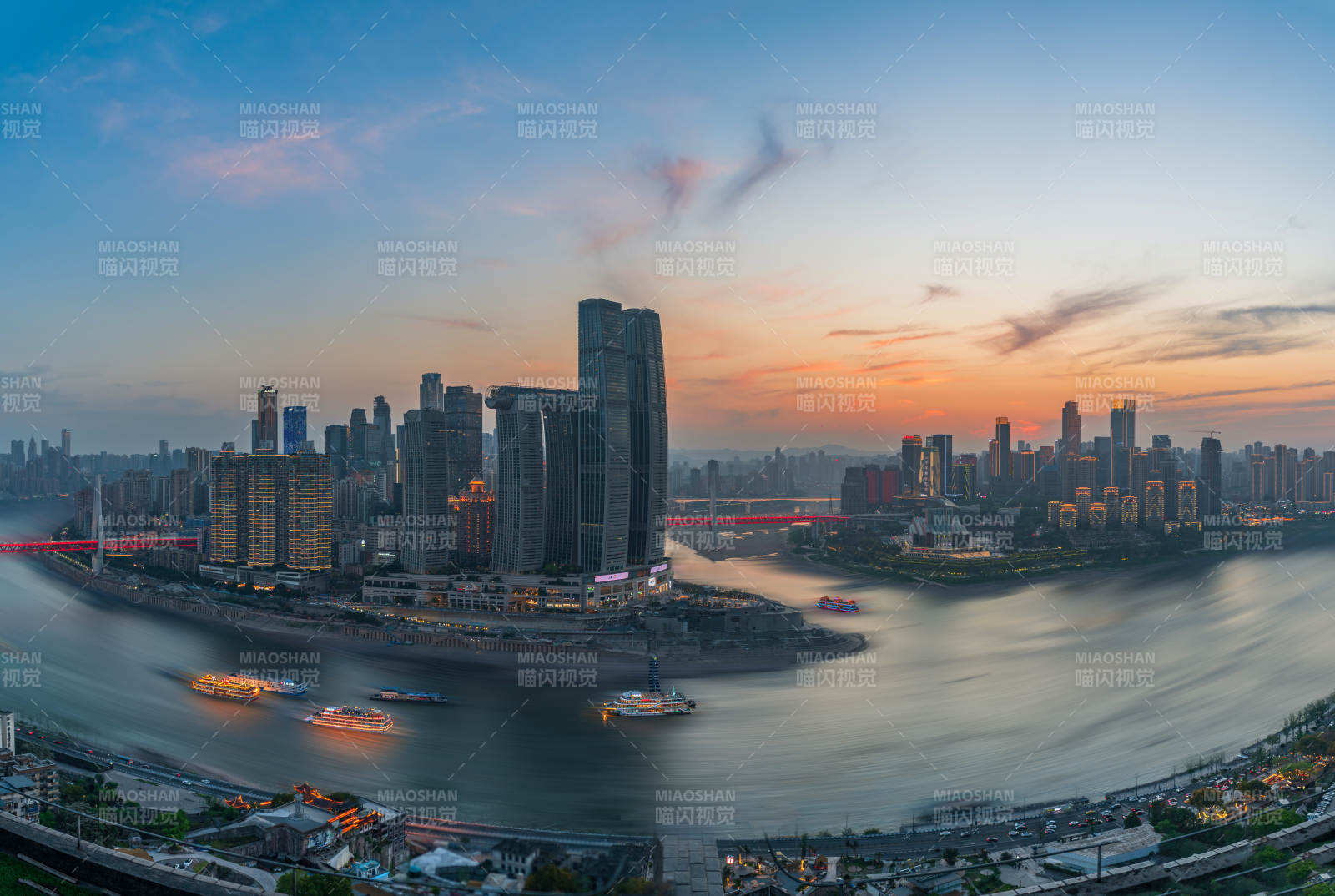 重庆朝天门城市风光图片