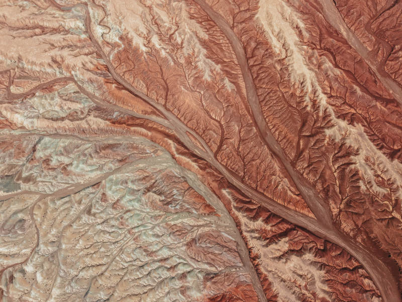 大地的脉络-张掖图片