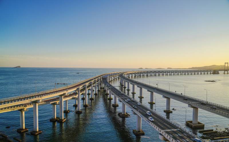 星河湾大桥美景图片