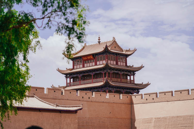 嘉峪关一隅图片