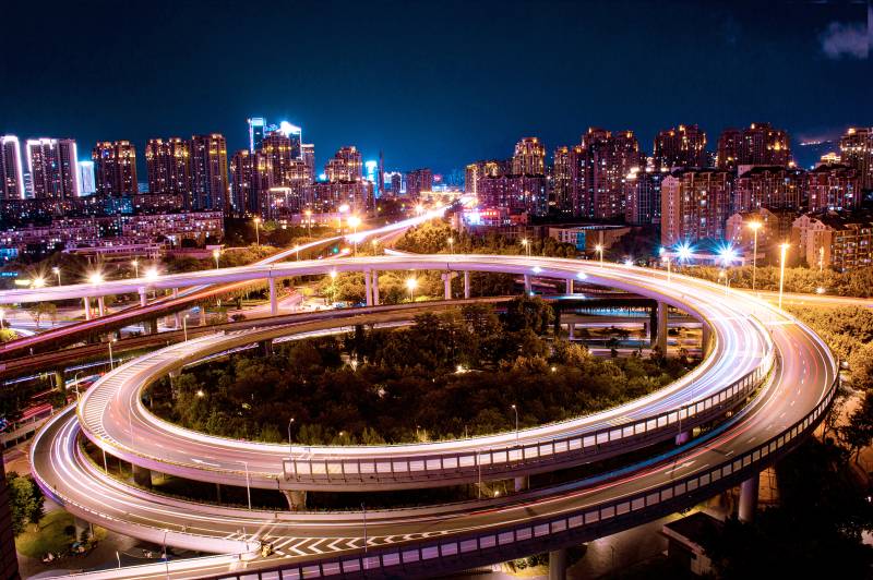 福州尤溪洲立交桥图片