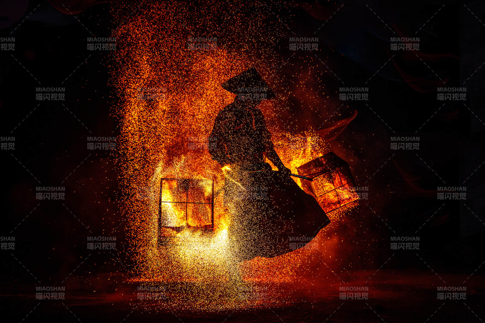 非遗火壶表演图片