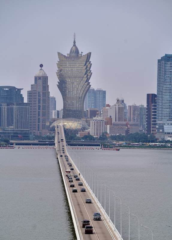 澳门城市天际线图片