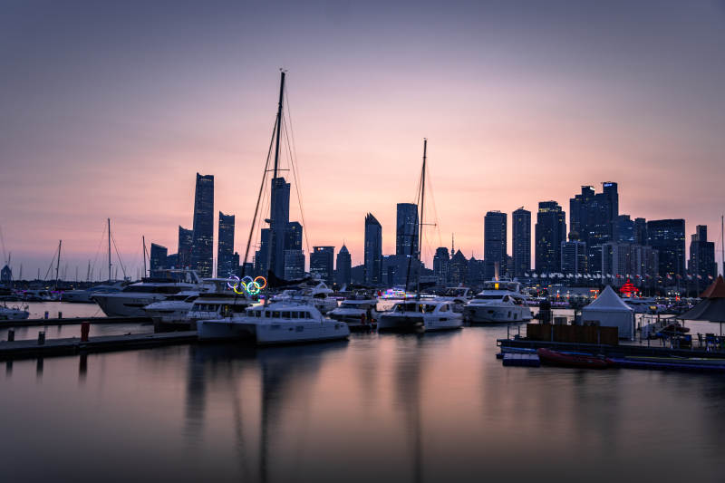 青岛奥帆中心图片