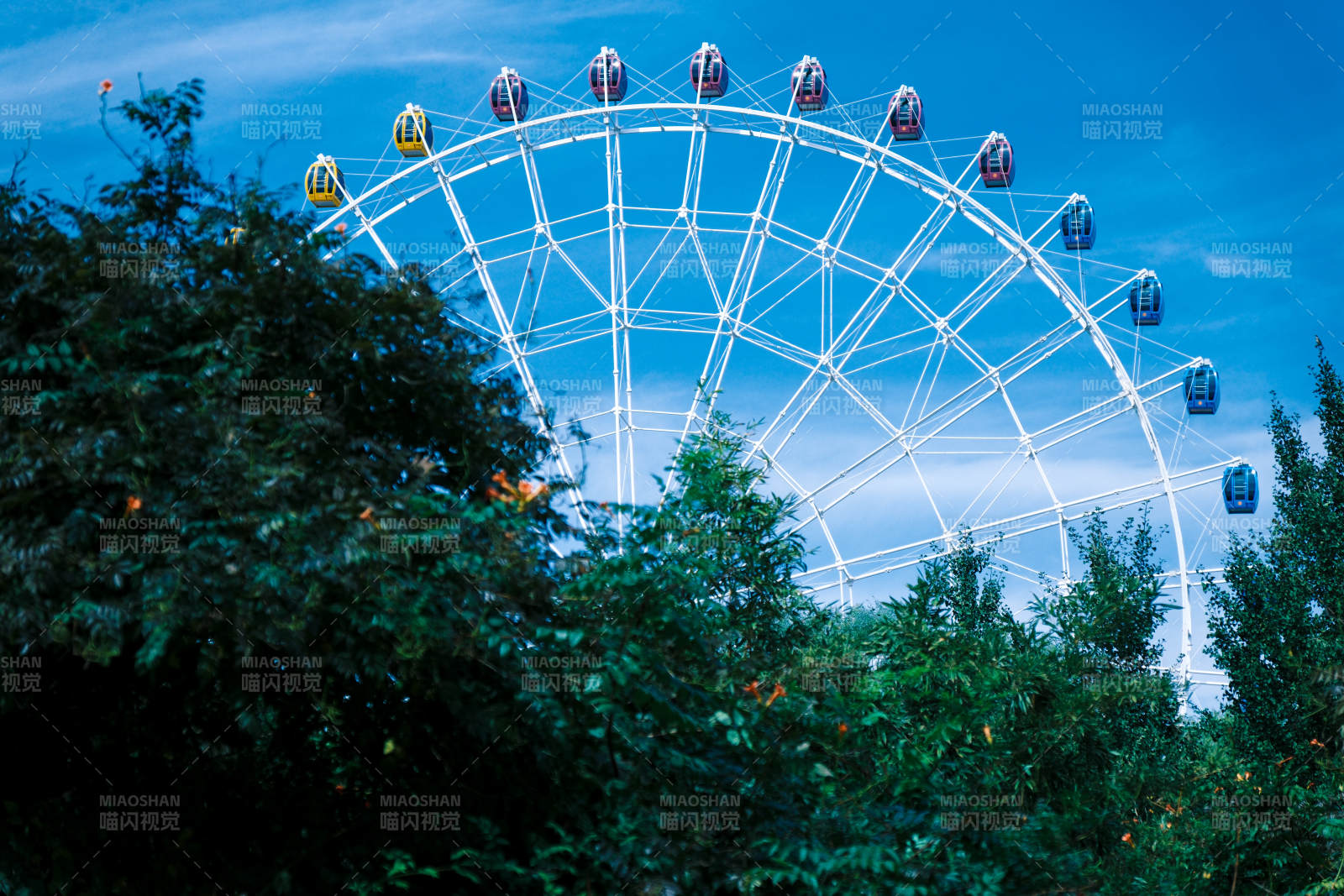 摩天轮图片