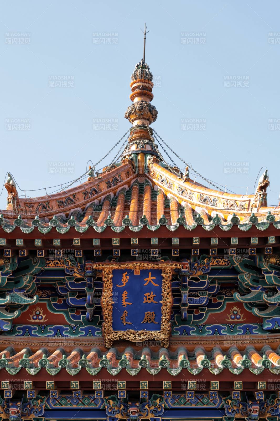 沈阳故宫大政殿风光图片