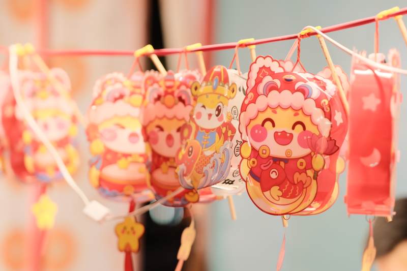 春节萌娃挂饰图片