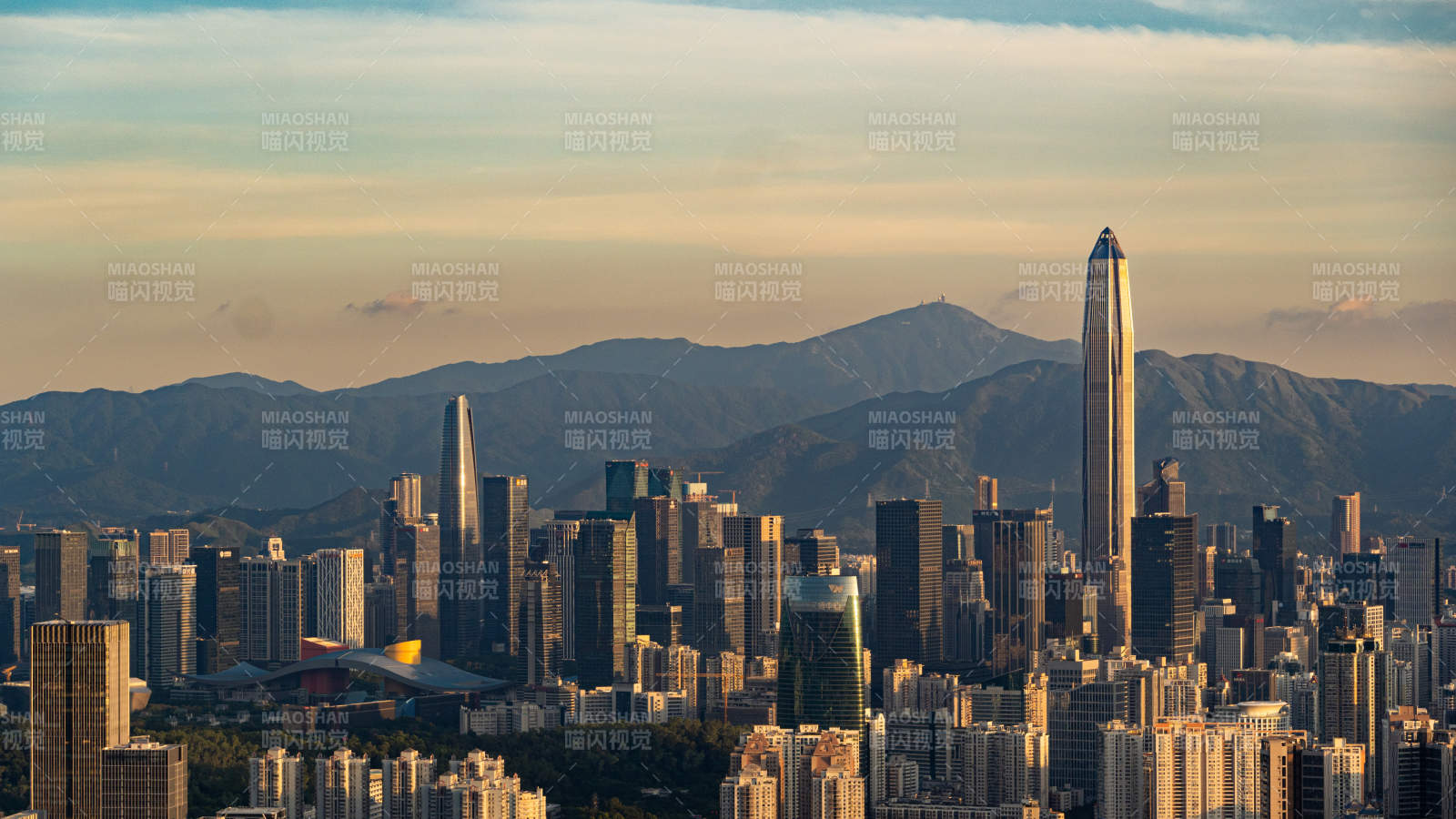 深圳福田CBD图片