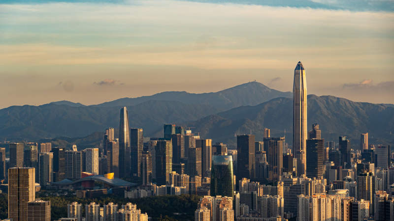 深圳福田CBD图片