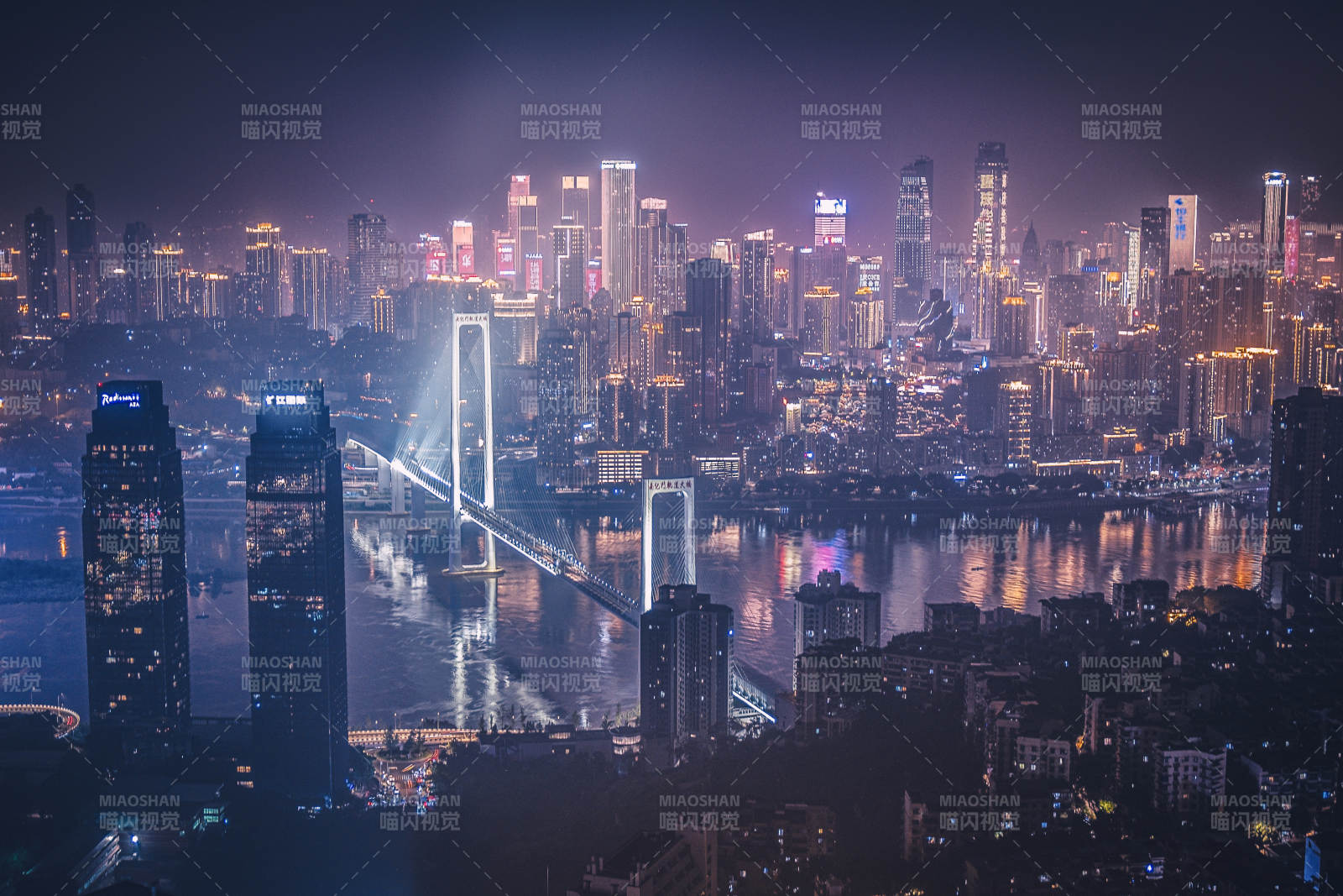 重庆市渝中区夜景图片