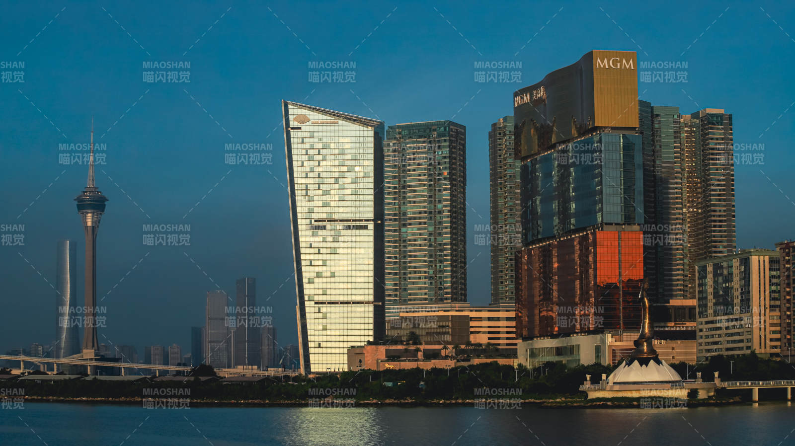 澳门城市天际线图片