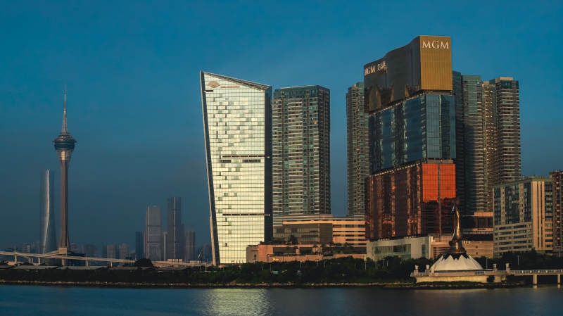 澳门城市天际线图片