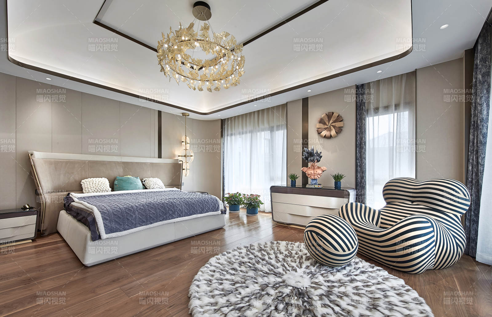 现代卧室设计图片