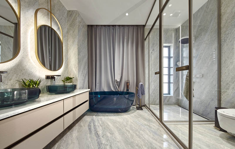 现代奢华浴室设计图片