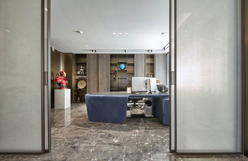 现代简约办公室图片