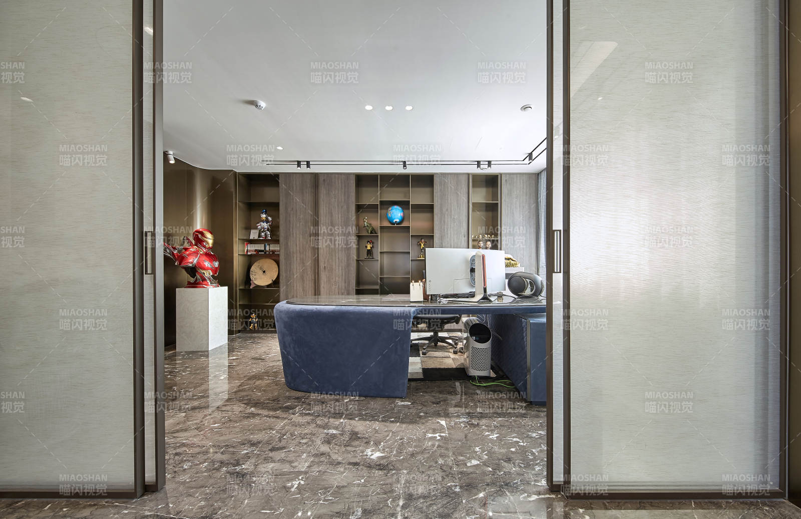 现代简约办公室图片