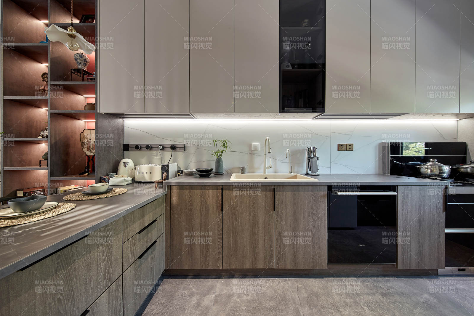 现代简约厨房设计图片