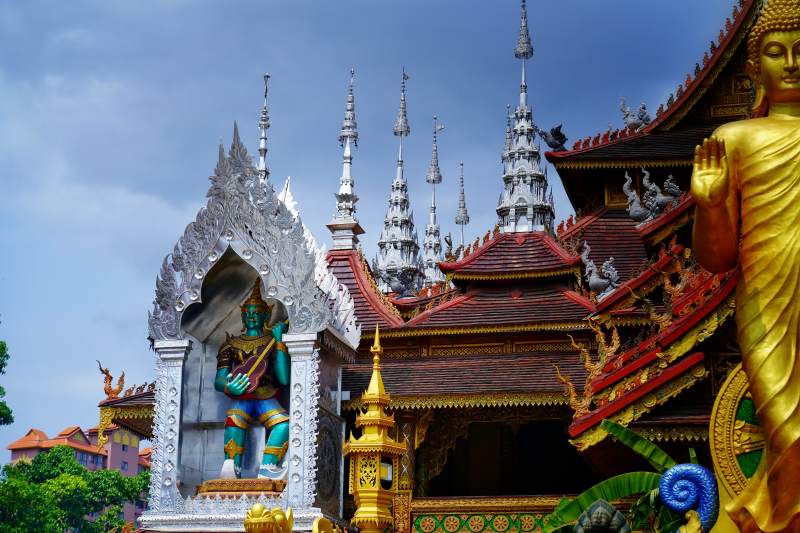 西双版纳总佛寺的风光图片