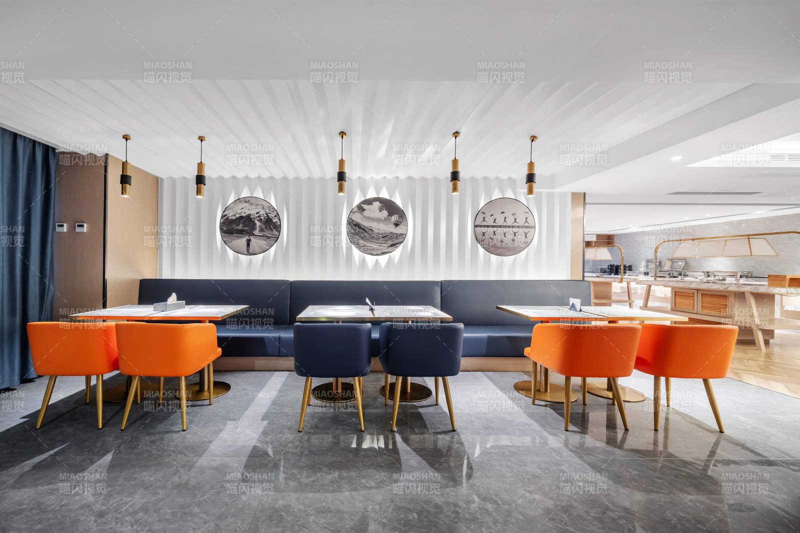 现代简约餐厅设计图片