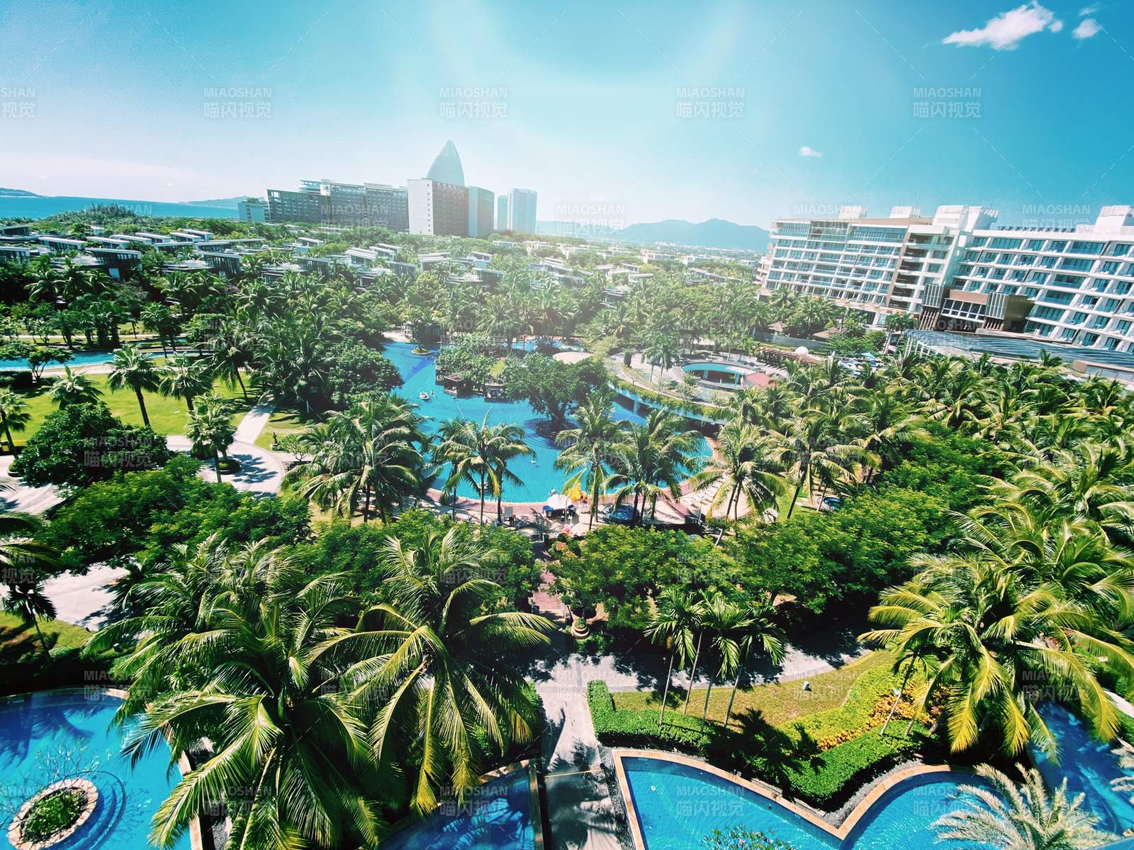 海南三亚热带度假胜地美景图片