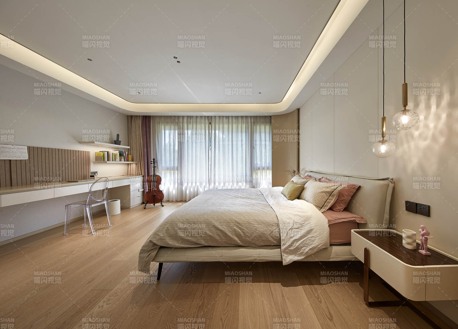 现代简约卧室设计图片