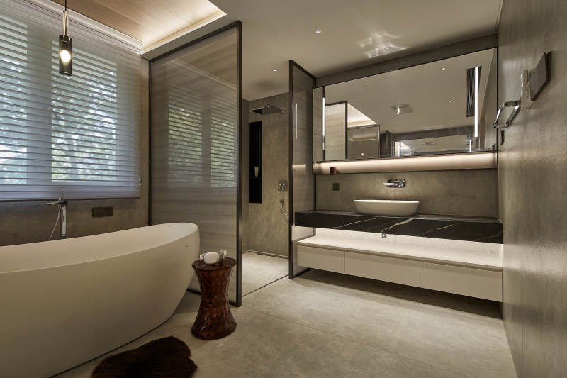 现代简约浴室设计图片