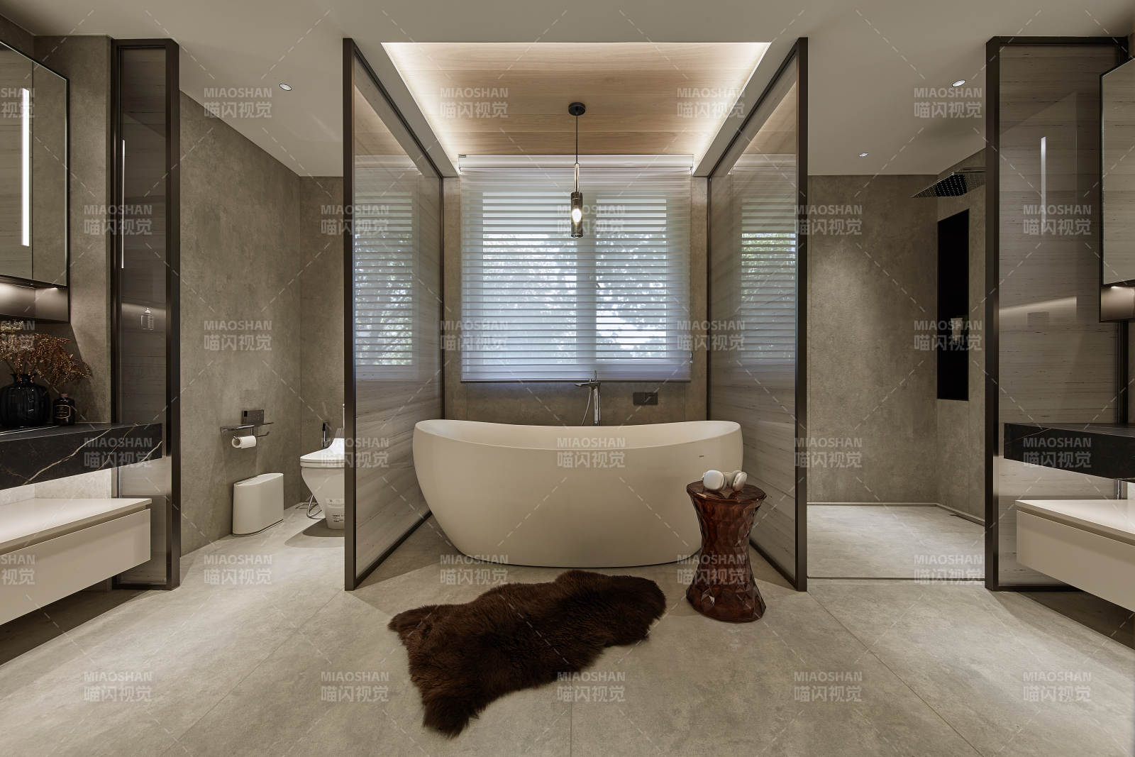 现代简约浴室设计图片