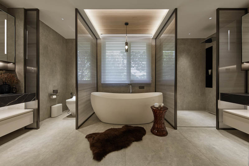 现代简约浴室设计图片