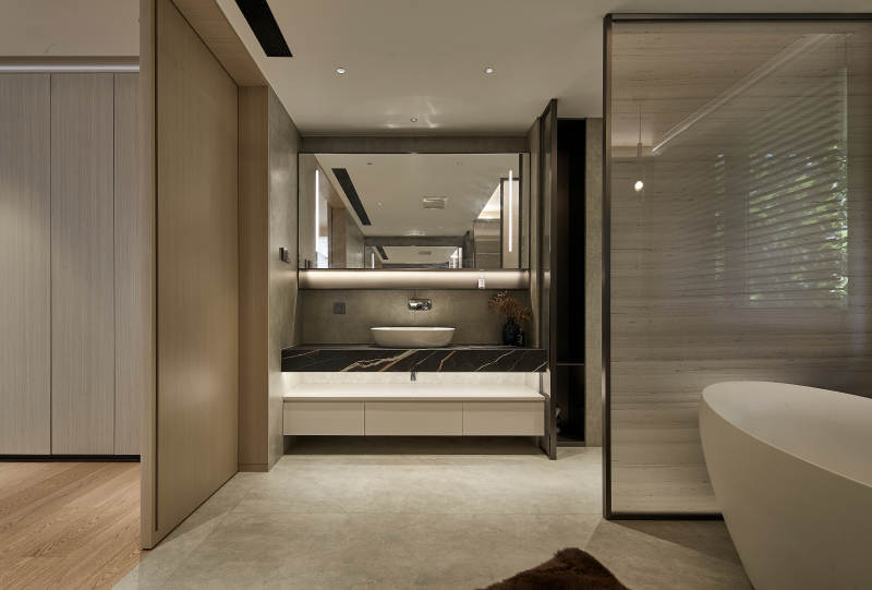 现代简约浴室设计图片