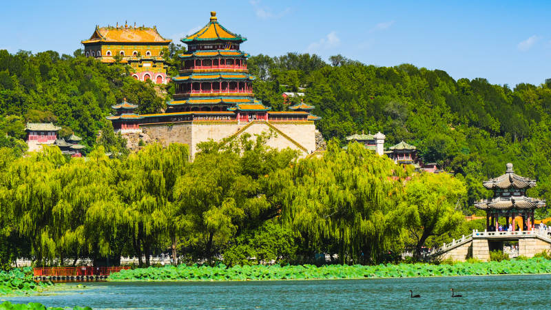 颐和园风光图片