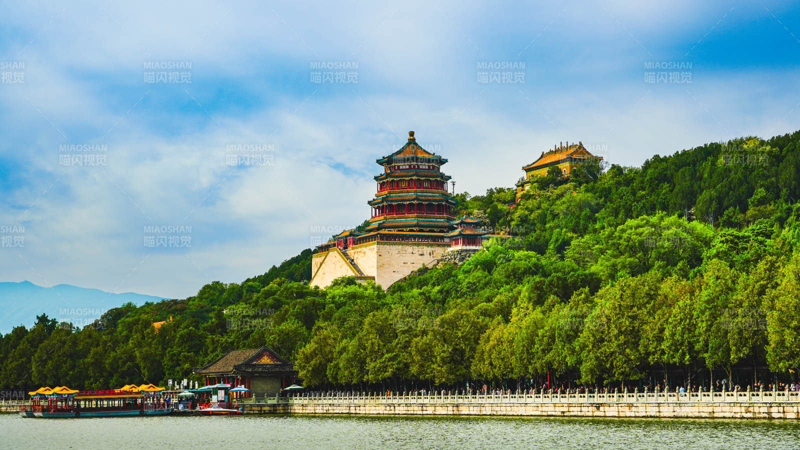 颐和园风光图片