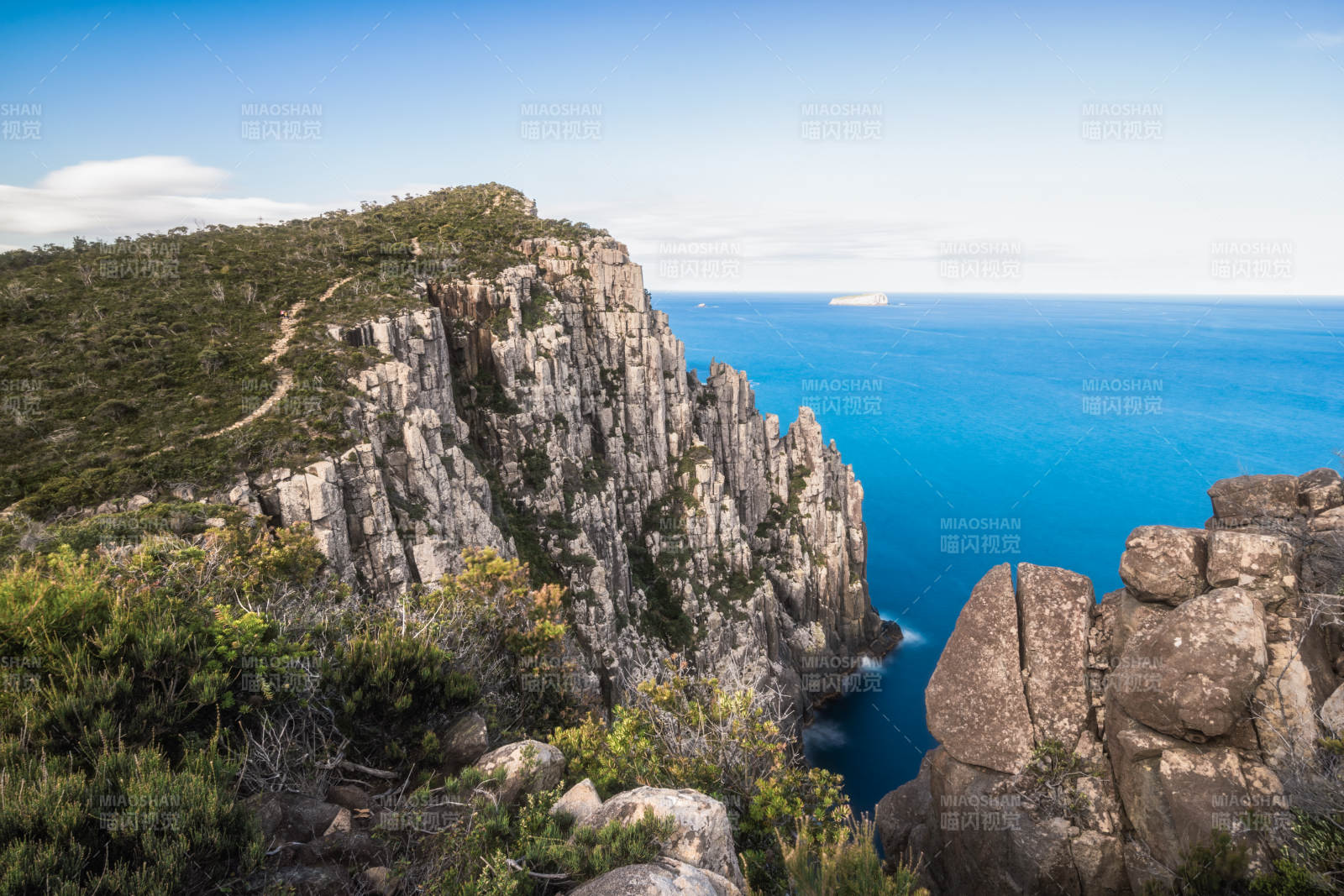 澳洲塔斯马尼亚海滨悬崖图片