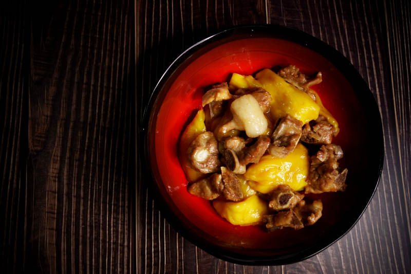 菠萝蜜炖排骨图片