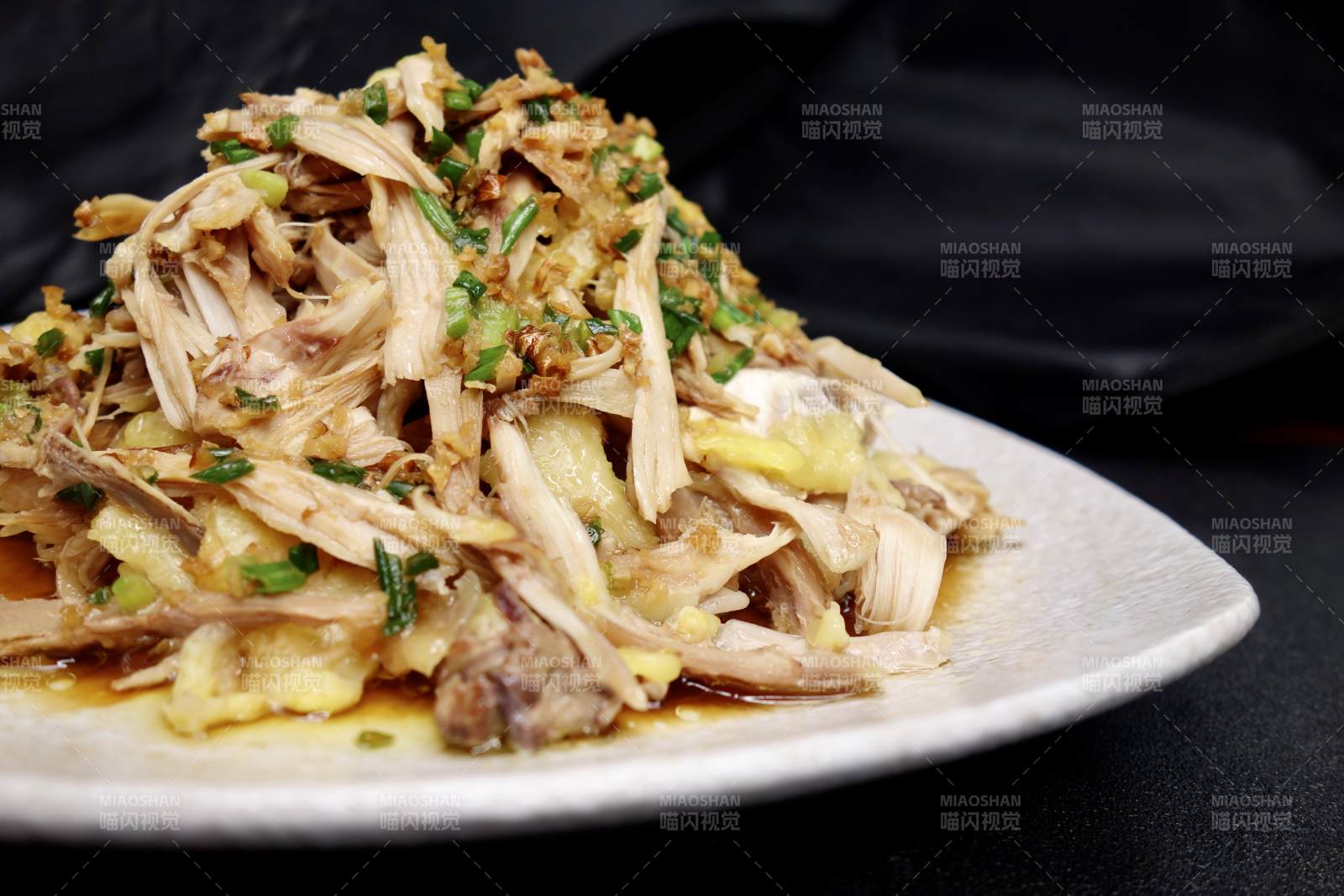 手撕鸡肉沙拉图片