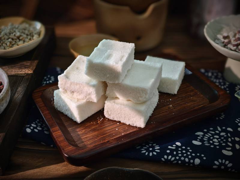 中式点心茯苓糕图片