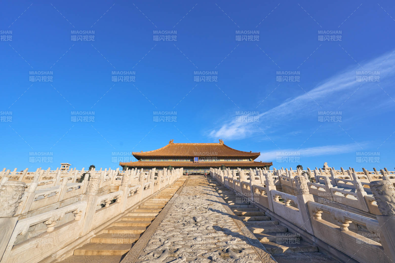 北京故宫太和殿前广场图片