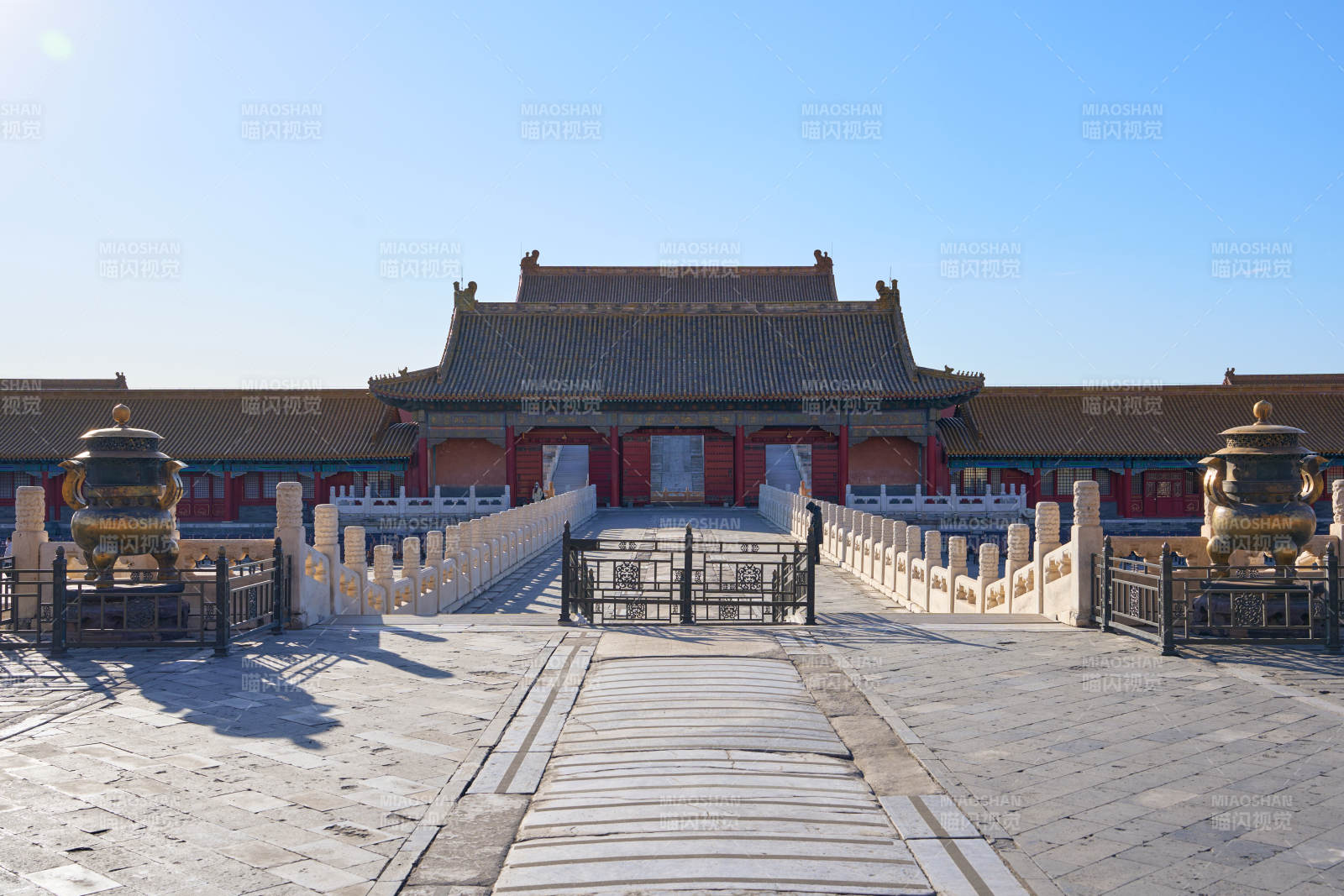 故宫古建宫殿广场图片