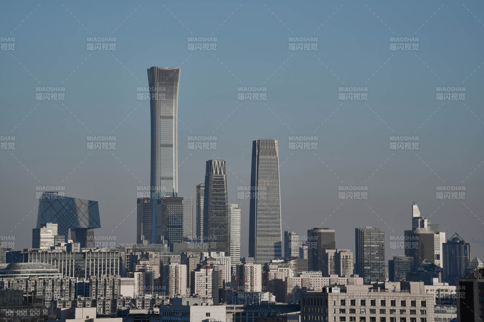 北京城市天际线图片