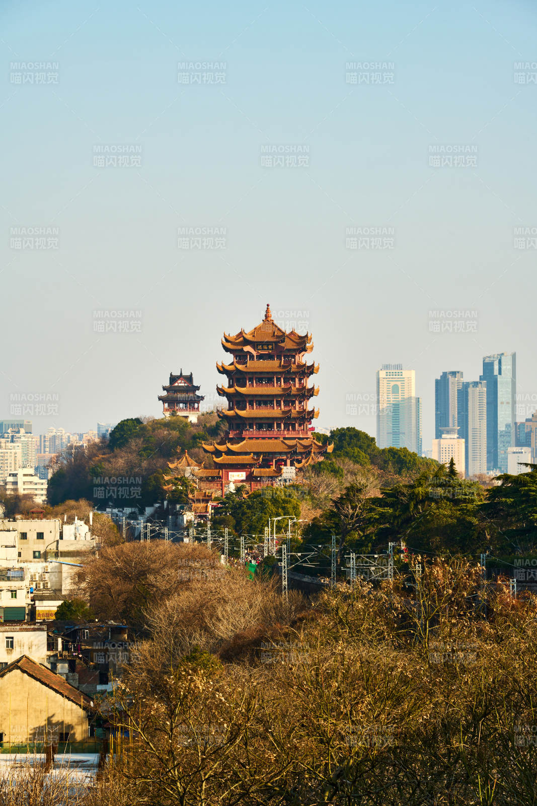 黄鹤楼春景图片