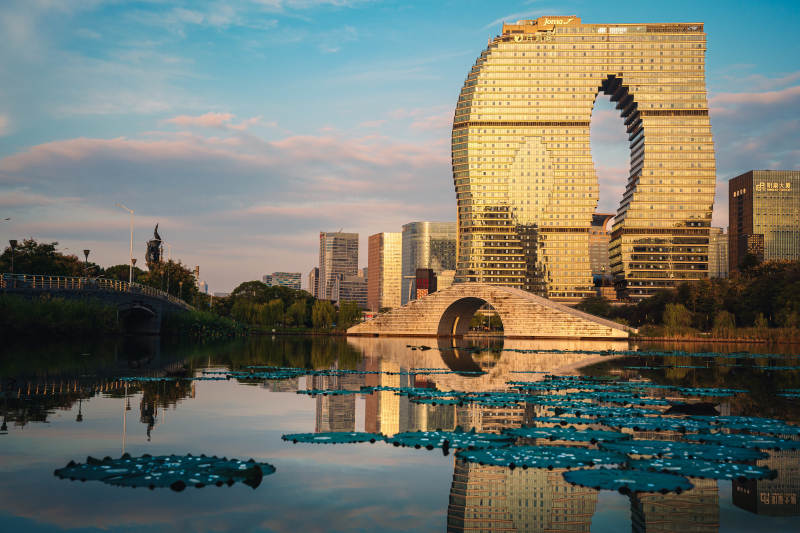 杭州印未来地标建筑图片