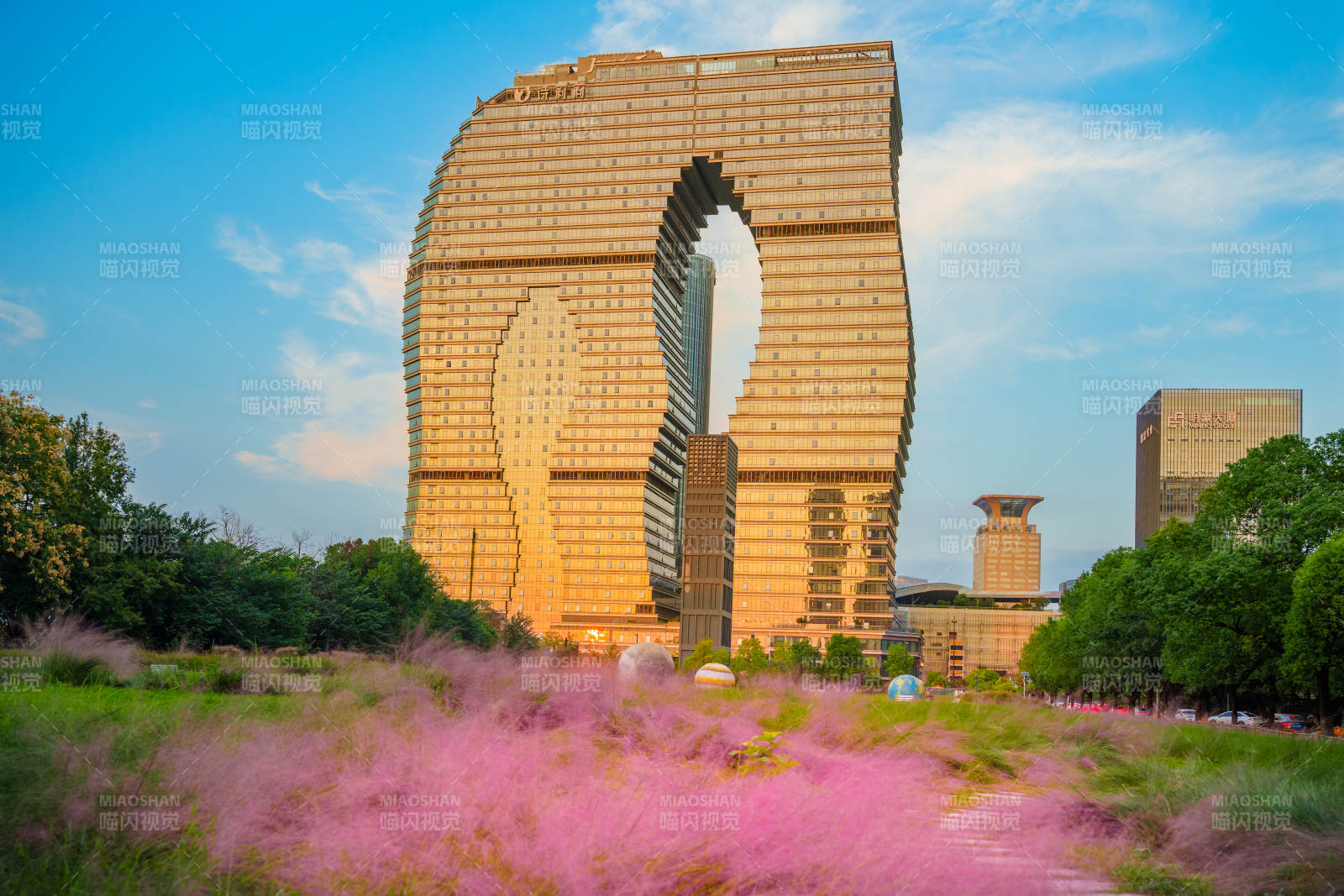 杭州印地标建筑美景图片