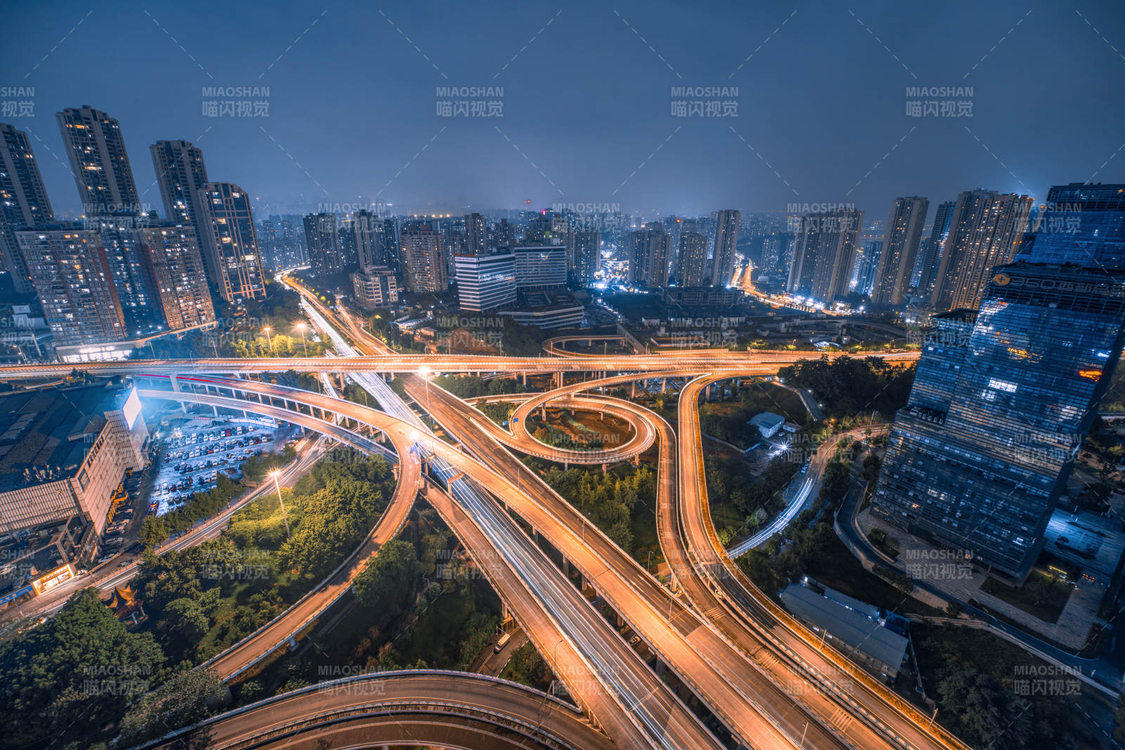 重庆五里店立交桥图片