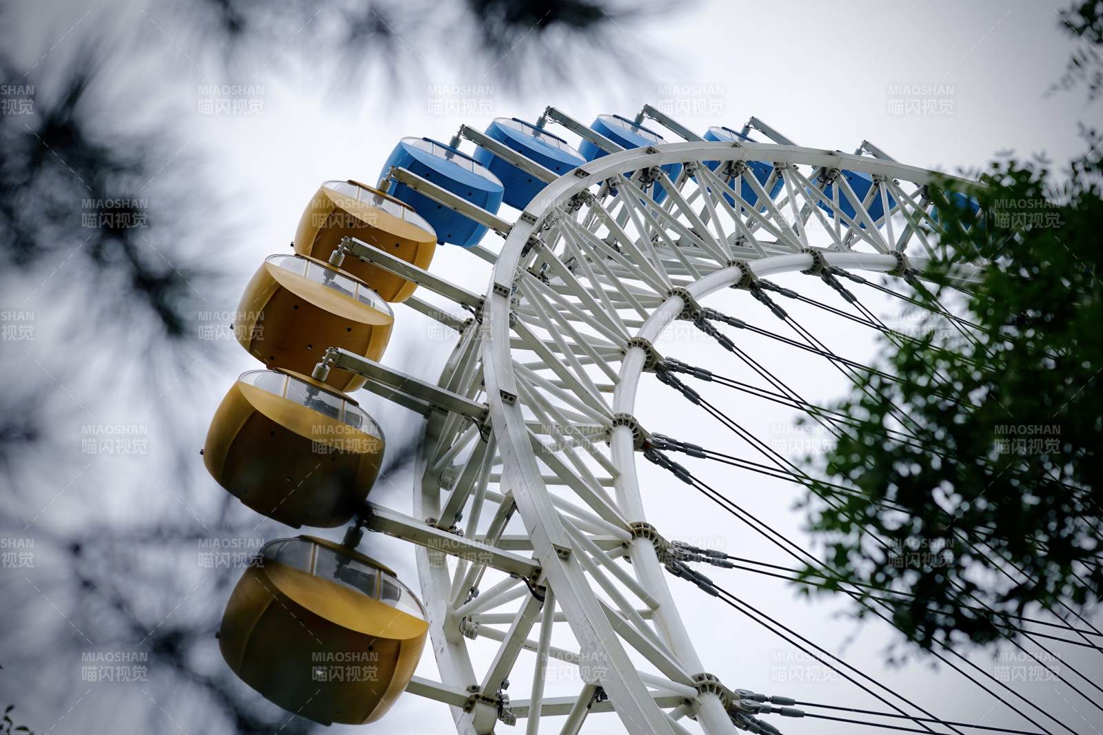 摩天轮的旋转之美图片